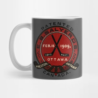 Vintage Canadian Hockey Stick Mug